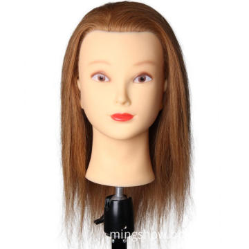 Wholesale custom 100% training hair mannequin head with wigs